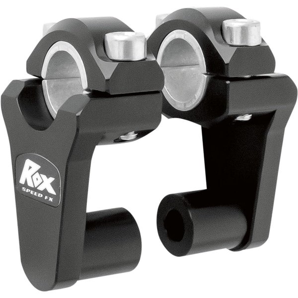 1R-P2SEK - Rox Speed FX Elite Pivoting Handlebar Risers For 7/8" & 1-1/8" Handlebars For Honda CRF250R 2018-2021 50.8 mm (2") - Black