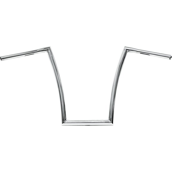 0601-2722 - Todds 1-1/4" Strip Handlebar For Harley Davidson FLSTF 1584 2007-2010 37 cm (14-1/2") - Chrome