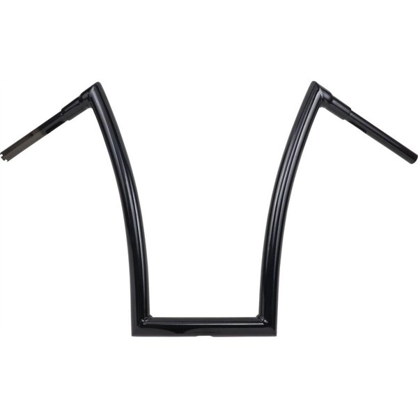 0601-4893 - Todds 1-1/2" Strip Handlebar For Harley Davidson FLD 1690 2012-2013 51 cm (20") - Black