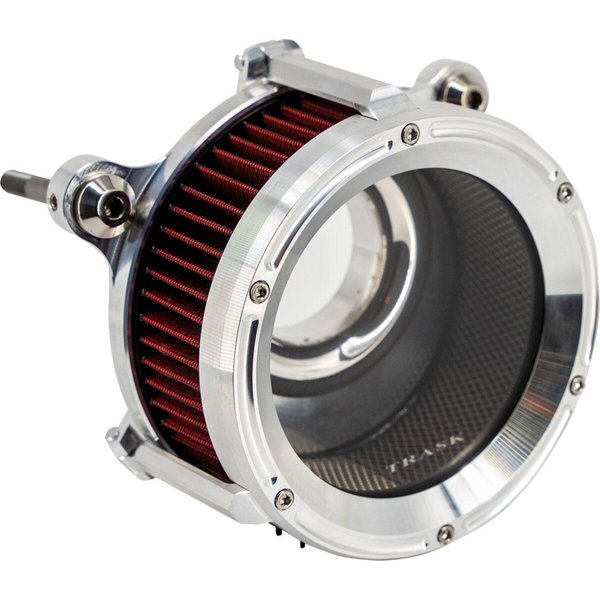 TM-1023R - Trask Assault Charge High-Flow Air Cleaner For Harley Davidson FLDE 1750 2018-2020 - Raw