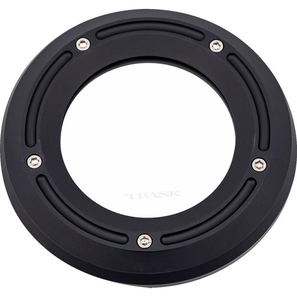 TM-0042MBK - Trask Assault Derby Cover with Window For Harley Davidson FLDE 1750 2019-2020 - Black