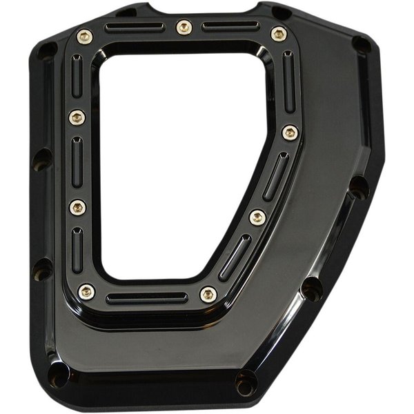 TM-017BK - Trask Assault Series Cam Cover For Harley Davidson FLD 1690 2012-2013 - Black