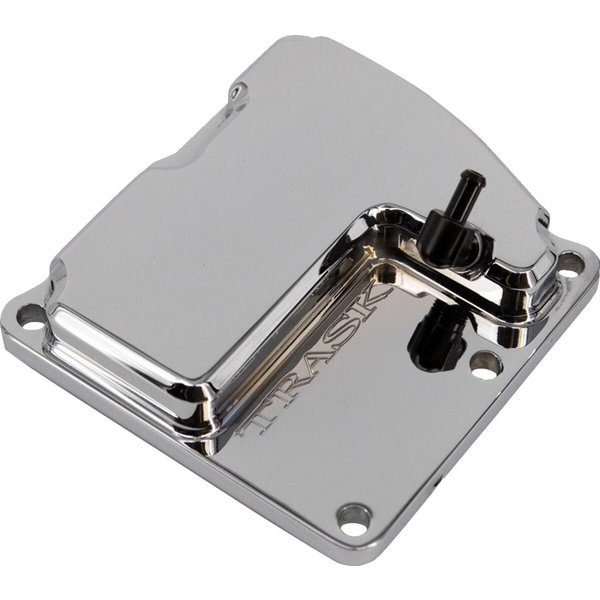 TM-2041CH - Trask Check M8 Vented Transmission Top Cover For Harley Davidson FLDE 1750 2018-2020 - Chrome