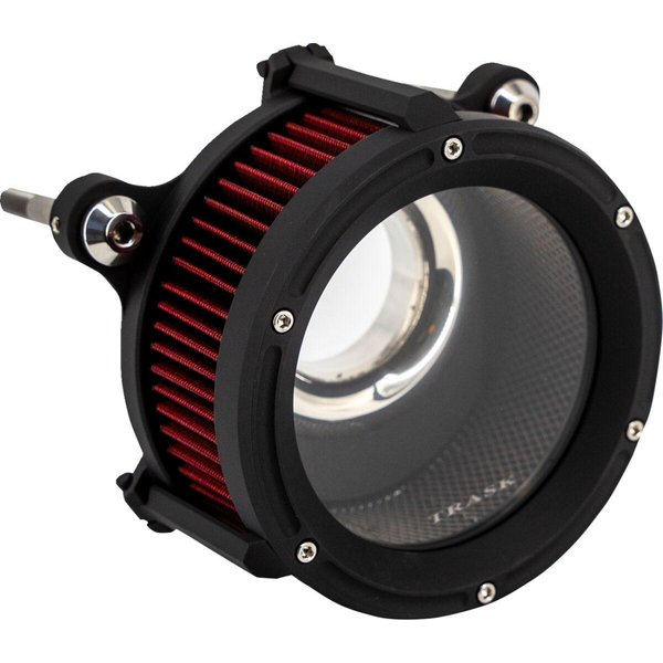 TM-1023BK - Trask Assault Charge High-Flow Air Cleaner For Harley Davidson FLDE 1750 2018-2020 - Black