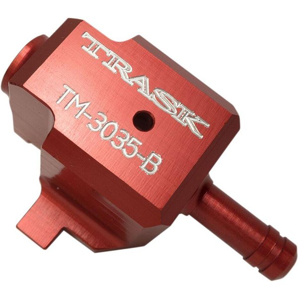 TM-3035 - Trask Fuel Regulator Housing For Harley Davidson FLHR 1450 2002-2003 - Red
