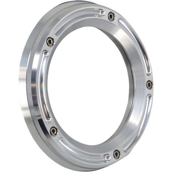 TM-0042R - Trask Assault Derby Cover with Window For Harley Davidson FLDE 1750 2019-2020 - Silver