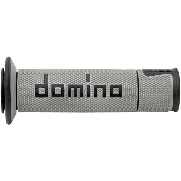 A45041C4052B7-0 - Domino A450 Road/Race Grips - Grey/Black