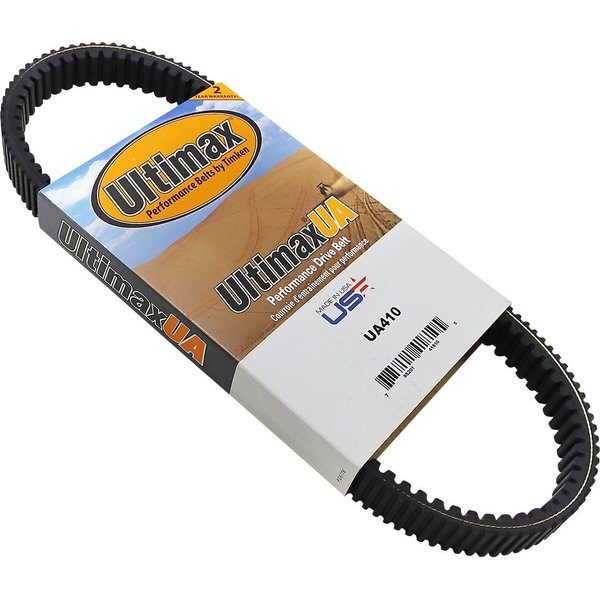 UA410 - Ultimax UA Drive Belt For Kawasaki KVF400 2X4 1999-2002 - Black