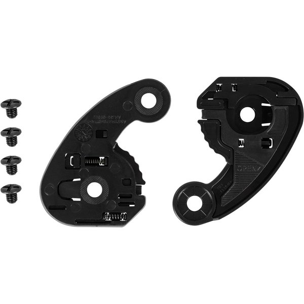 7425 - HJC HJ-20M Visor Side Plates (Black)
