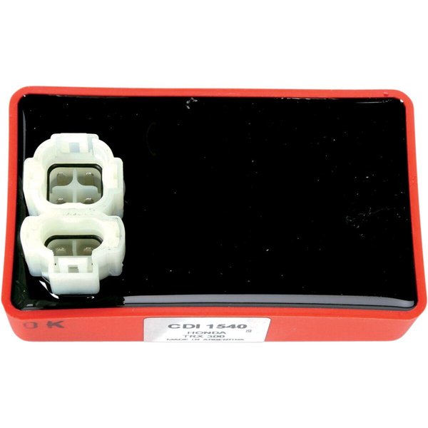 15-605 - Ricks Hot Shot Series CDI Box For Honda TRX300 1994-1997 - Black/Orange