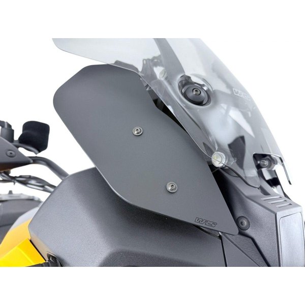 MG009NO - WRS Side Deflectors For Moto Guzzi Stelvio 1000 ABS 2024 - Matte Finish