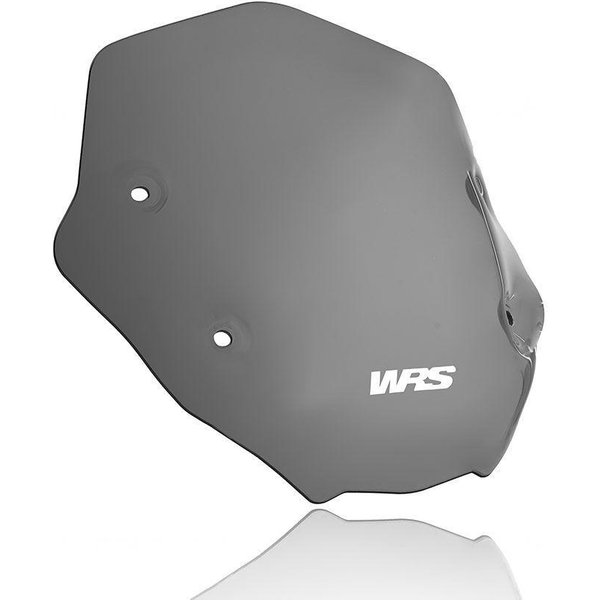 BM056FS - WRS Windscreen For BMW R 1250 R ABS 2019-2024 29 cm (11-1/2") - Dark Smoke