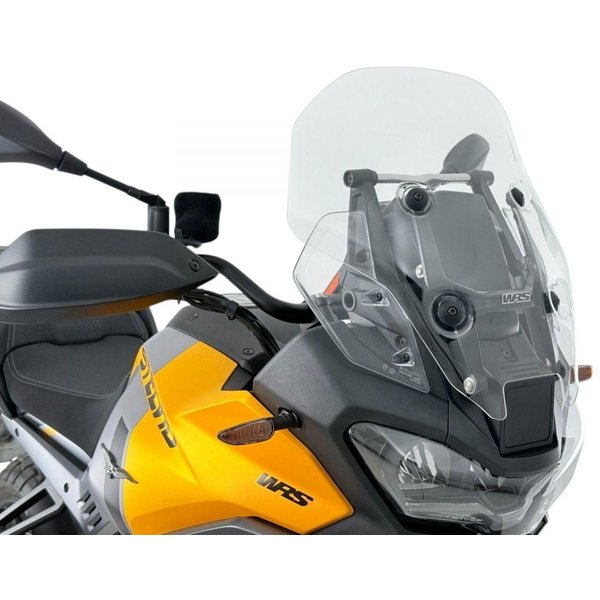 MG002T - WRS Windscreen Touring W/ Radar Stelvio For Moto Guzzi STELVIO 1000 ABS 2024-2025 48 cm (18-7/8") - Clear