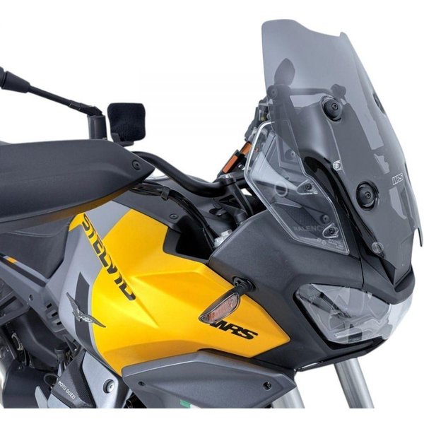 MG003FS - WRS Windscreen For Moto Guzzi Stelvio 1000 ABS 2024-2025 - Dark Smoke