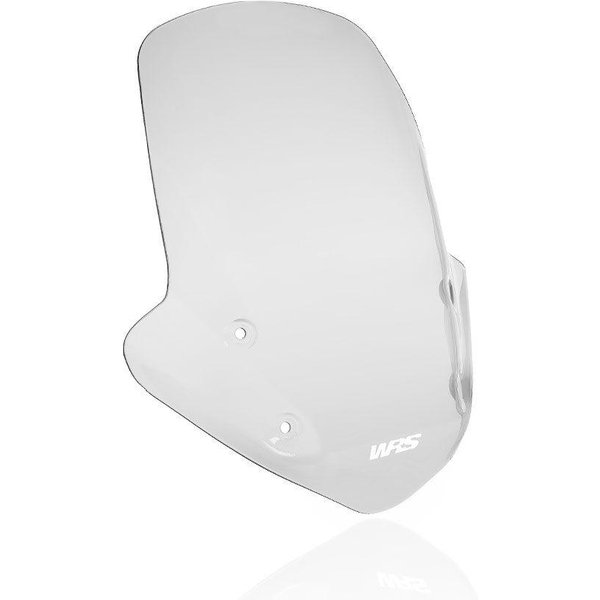 BM054T - WRS Windscreen For BMW R 1250 R ABS 2019-2024 46 cm (18-1/8") - Clear