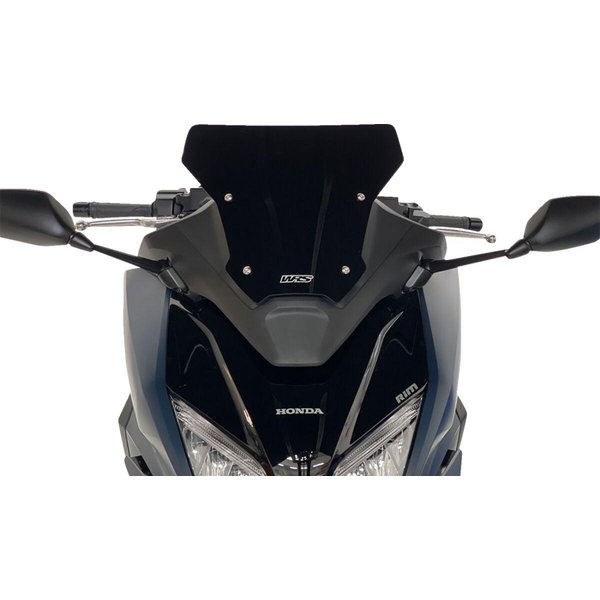 HO047NL - WRS Windscreen for Scooter For Honda NSS 750 ABS 2021-2024 30 cm (11-3/4") - Black
