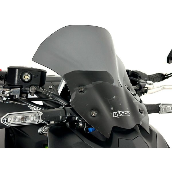 KA012FS - WRS Windscreen For Kawasaki Z 900 ABS 2020-2024 31 cm (12-1/4") - Dark Smoke