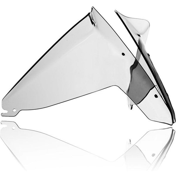 YA018F - WRS Wind Deflectors For Yamaha XTZ 690 2019-2022 - Smoke