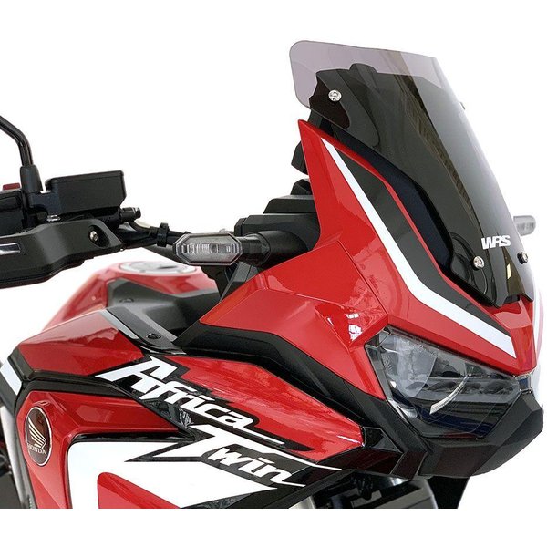 HO031FS - WRS Windscreen For Honda CRF1100L ABS Africa Twin 2020-2023 29 cm (11-1/2") - Dark Smoke