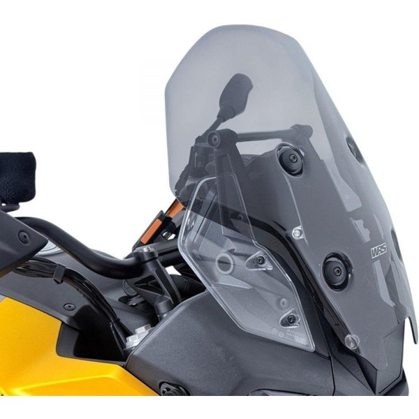 MG002FS - WRS Windscreen Touring W/ Radar Stelvio For Moto Guzzi STELVIO 1000 ABS 2024-2025 48 cm (18-7/8") - Dark Smoke