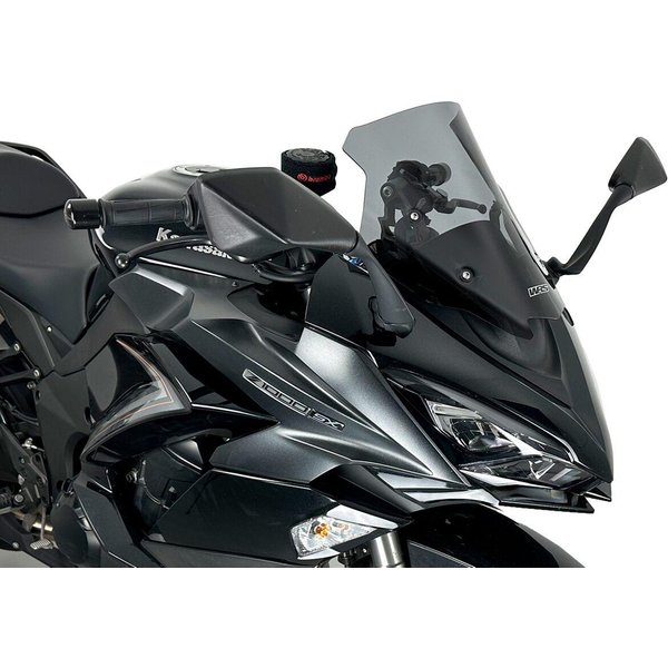 KA016FS - WRS Windscreen For Kawasaki Ninja 1000 SX ABS 2020-2023 32 cm (12-1/2") - Dark Smoke