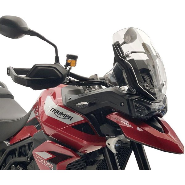 TR004T - WRS Windscreen For Triumph Tiger 850 ABS 2022-2024 36 cm (14-1/4") - Clear
