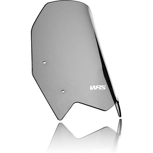YA016FS - WRS Windscreen For Yamaha XTZ 690 2019-2022 29 cm (11-1/2") - Dark Smoke