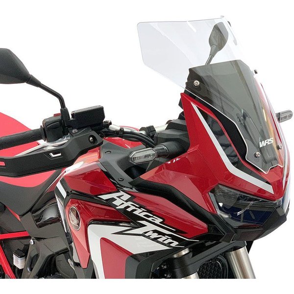 HO032T - WRS Windscreen For Honda CRF1100L ABS Africa Twin 2020-2024 40 cm (15-3/4") - Clear