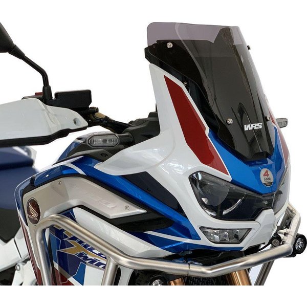 HO027FS - WRS Windscreen For Honda CRF1100L ABS Africa Twin 2020-2024 31 cm (12-1/4") - Dark Smoke
