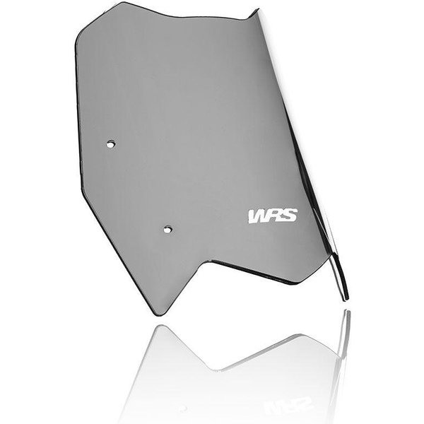 YA017FS - WRS Windscreen For Yamaha XTZ 690 2019-2022 23.5 cm (9-1/4") - Dark Smoke