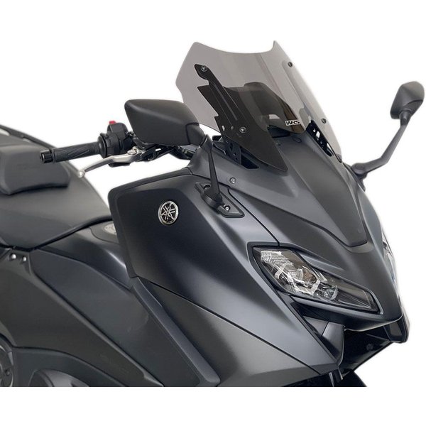 YA024FS - WRS Windscreen For Yamaha XP 560 T-Max ABS 2022-2024 22.5 cm (8-7/8") - Dark Smoke