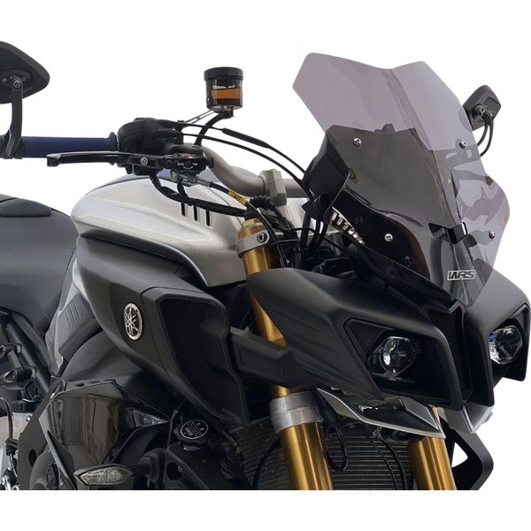 YA026FS - WRS Windscreen For Yamaha MT-10 ABS 2016-2021 34.5 cm (13-1/2") - Dark Smoke