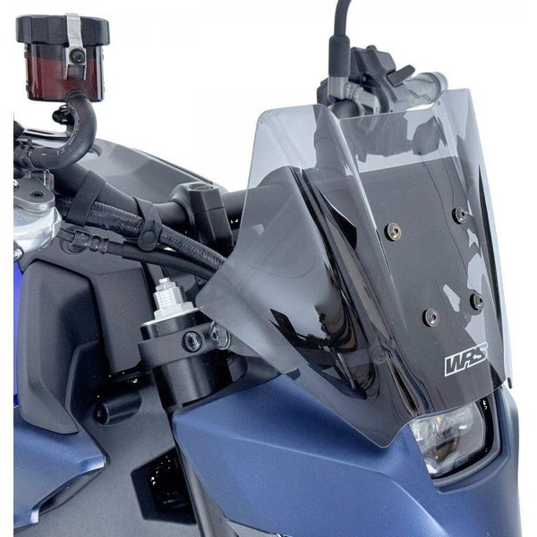 YA046FS - WRS Windscreen For Yamaha MT-09 ABS 2024-2025 - Dark Smoke