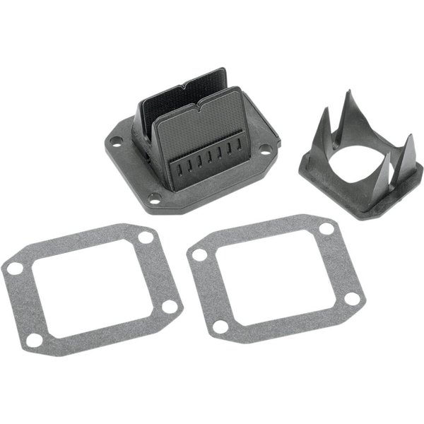 V381S - Moto Tassinari V-Force 3i Reed Valve Set For Honda CR60R 1983 - Black