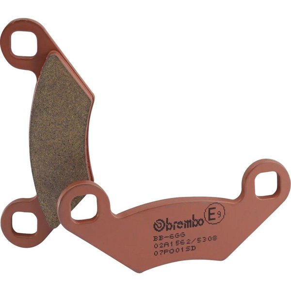 07PO01SD - Brembo SD Prime Sintered Brake Pads For Polaris Outlaw 450 MXR 2009-2010 Rear