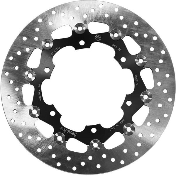 78B40830 - Brembo Oro Prime Line Floating Brake Disc For Yamaha FJR 1300 2001-2002 Front