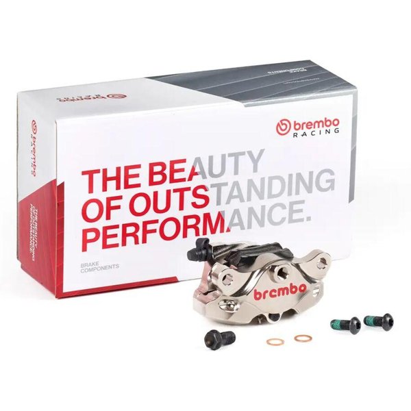 120A44140 - Brembo GP2-SS Upgrade Brake Caliper Kit For Ducati 1098 2007-2008 Rear Aluminium