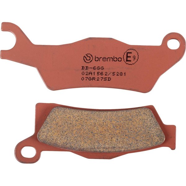 07GR27SD - Brembo SD Prime Sintered Brake Pads For Can Am Outlander 1000 EFI 4X4 2015-2023 Front