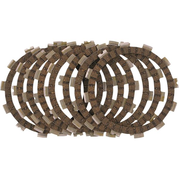 CK3374 - EBC CK Standard Series Clutch Friction Plate Kit For Suzuki LT500R 2x4 Quadracer 1987-1990