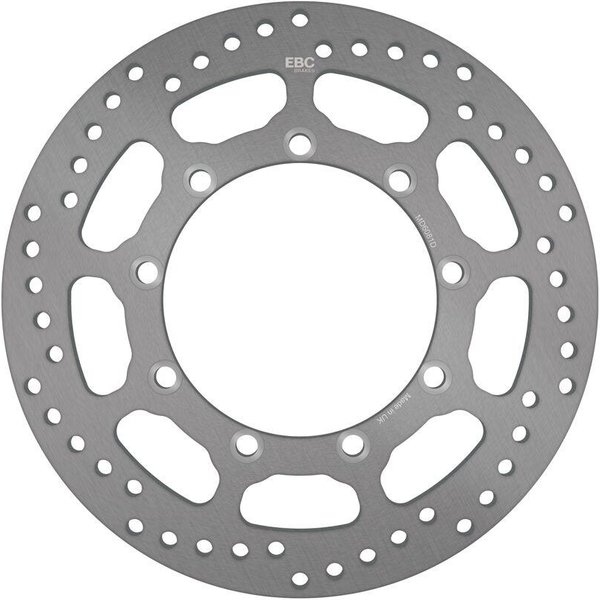 MD6081D - EBC Round D-Series Fixed Brake Disc For Kawasaki KLR650 1989-2003 Front Left