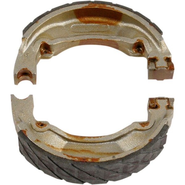 Y504G - EBC Grooved G Brake Shoes For Yamaha DT100 1976-1980 Front