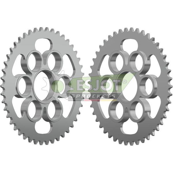 50-32160-45 - Esjot Standard 520 Sprocket For Ducati Streetfighter V2 955 ABS 2022-2023 Rear Zinc Plated 45T