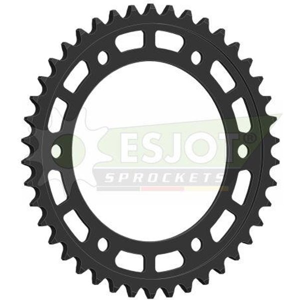 50-29054-42 - Esjot Standard 525 Sprocket For Honda CBR 1000 RR 2025-2026 Rear Black 42T