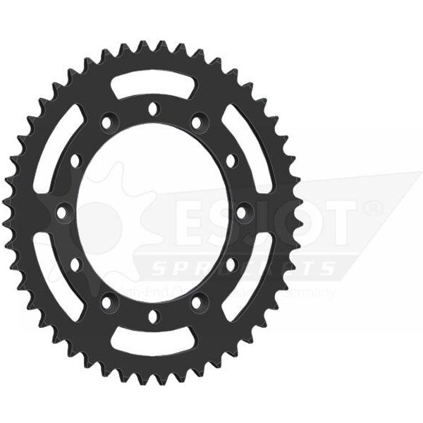 50-32001-48 - Esjot Standard 520 Sprocket For Honda XR200R 1993-1994 Rear Black 48T