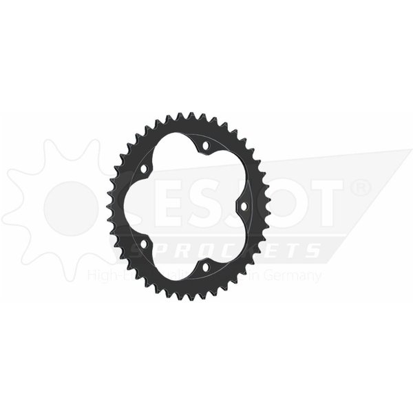 50-32162-43 - Esjot Standard 520 Sprocket For Mv Agusta Brutale 675 2012-2014 Rear Black 43T
