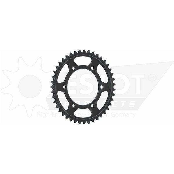 50-29037-43 - Esjot Standard 525 Sprocket For Yamaha FJ-09 850 ABS Rear Black 43T