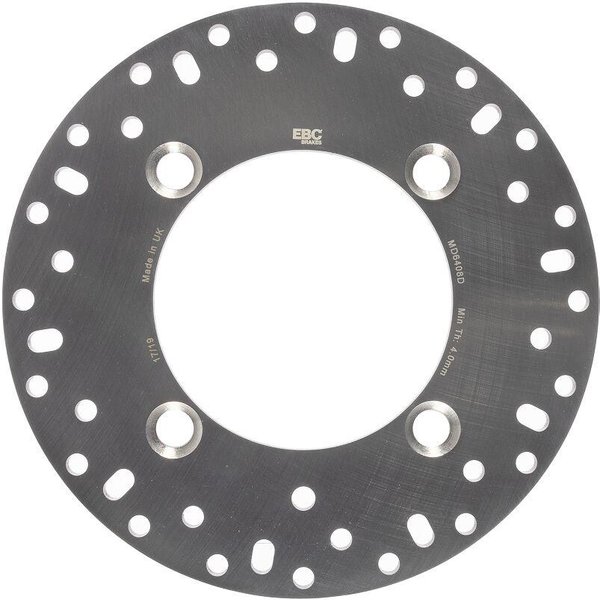 MD6408D - EBC Round D-Series Fixed Brake Disc For Polaris General 1000 2016-2017 Rear