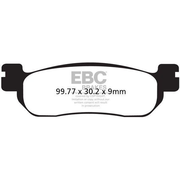 FA275TT - EBC TT Sport Carbon Fusion Brake Pads For Yamaha TW 125 Trailway 1999-2004 Front