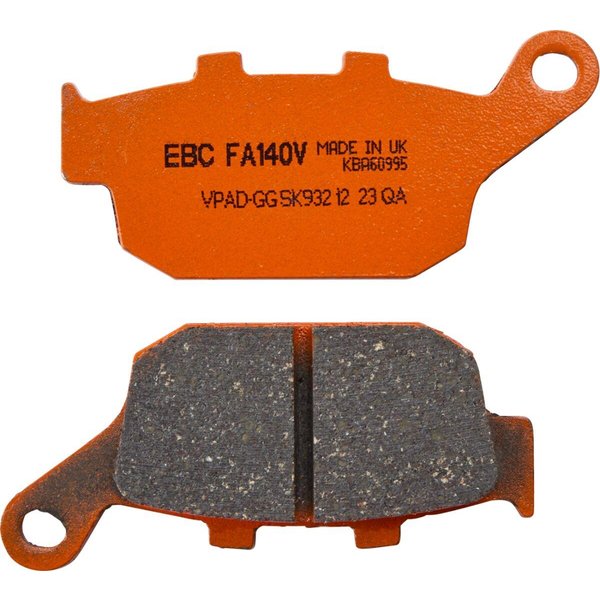 FA140V - EBC FA-V Series Semi-Sintered Metal Brake Pads For Zontes 310 R ABS 2020 Rear