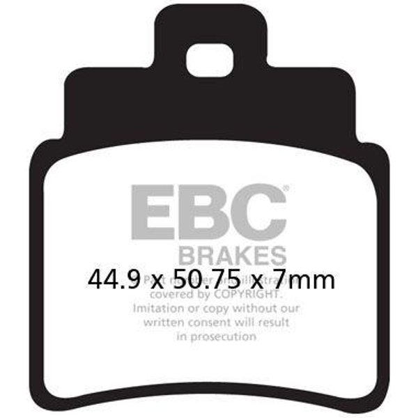 SFAC355/4 - EBC SFAC Carbon Series Scooter Brake Pads For Sym Cruisym 300 I 2018-2020 Front